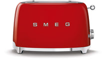 SMEG Broodrooster - 2 sleuven - rood - TSF01RDEU