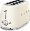 SMEG Broodrooster XL - 2 lange sleuven - creme - TSF02CREU