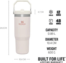 Stanley Thermosfless / Thermos Cup The IceFlow Flip Straw - Rose Quartz - 890 ml