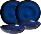 Villeroy & Boch Tableware setLave - Blue - 4-piece / 2 persons