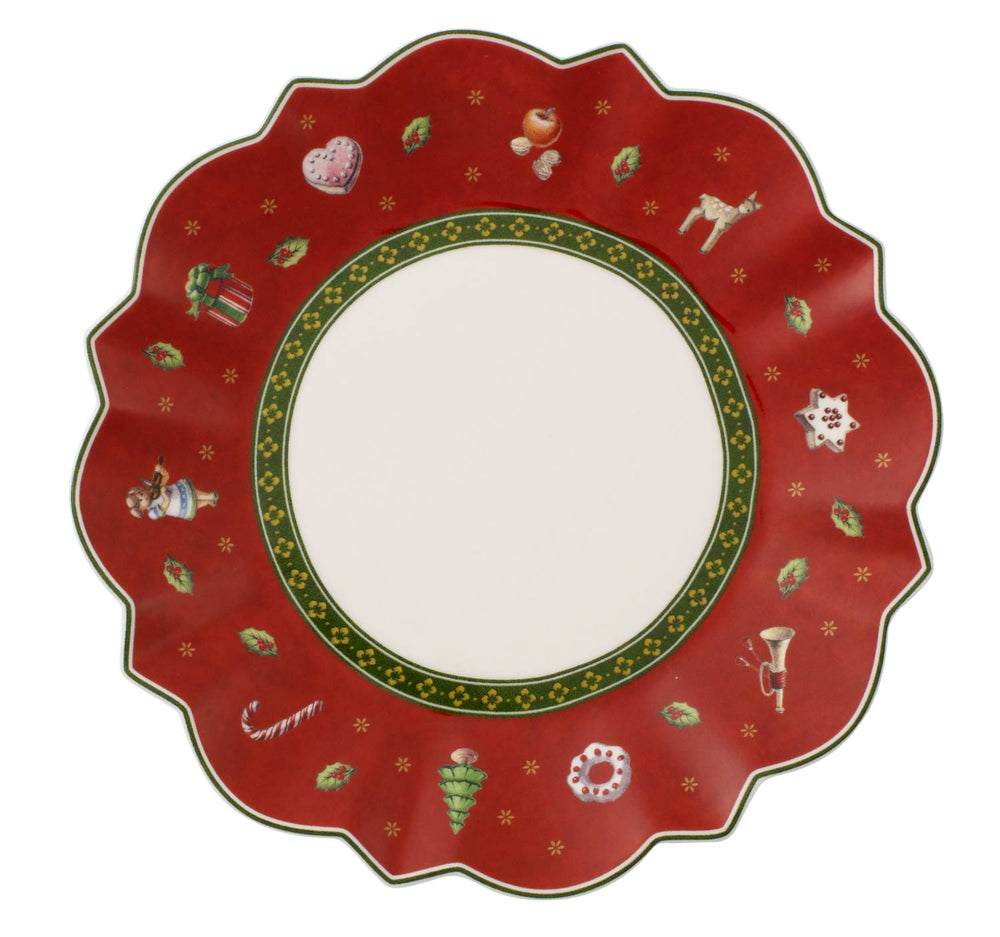 Villeroy & Boch Gebaksbordje Toy's Delight - ø 17 cm - Rood