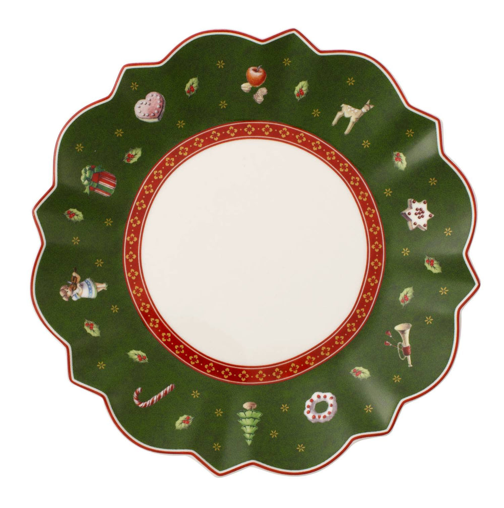 Villeroy & Boch Gebaksbordje Toy's Delight ø 17 cm - Groen