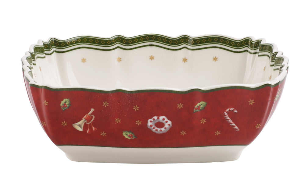 Villeroy & Boch Kleine Schaal Toy's Delight Rood - 16 x 16 cm