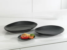 Cosy & Trendy Deep Plate Vongola Black - 20 x 17 cm