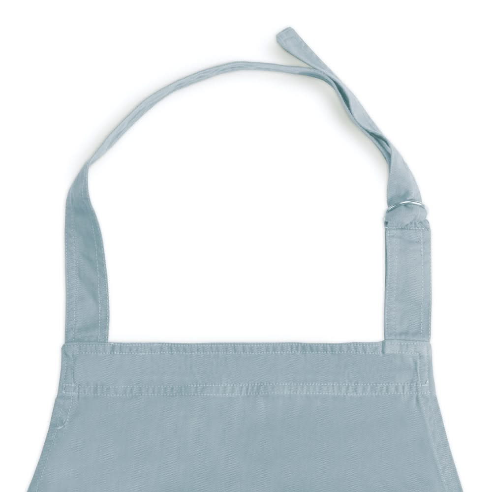 Walra Kitchen Apron Cook with Happiness Jeans Blue 90 x 75 cm