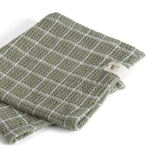 Walra Dishcloths Cubes Army Green 30 x 30 cm - 3 Pieces