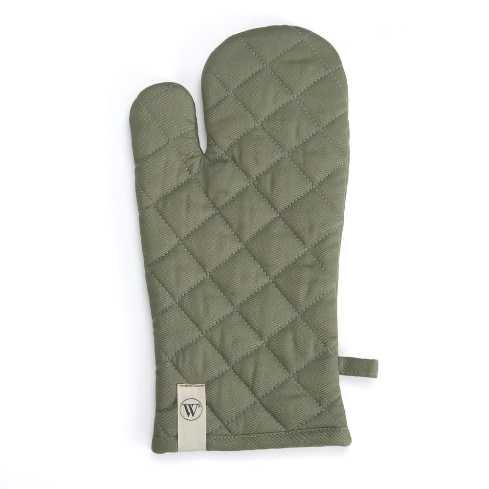 
Walra Oven Glove Cook with a Smile Army Green 32 cm