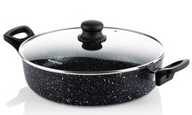 Westinghouse Skillet Black Marble - ø 28 cm / 4.5 Liter - standard non-stick coating