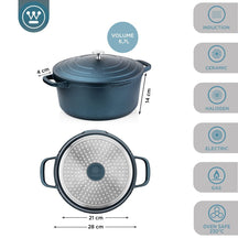 Westinghouse Casserole Performance Bravery Blue - ø 28 cm / 6.7 Liter