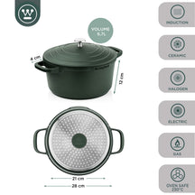 Westinghouse Casserole Performance Gracious Green - ø 28 cm / 6.7 Liter