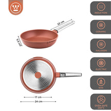 Westinghouse Frying Pan Performance Rebel Red - ø 24 cm - standard non-stick coating