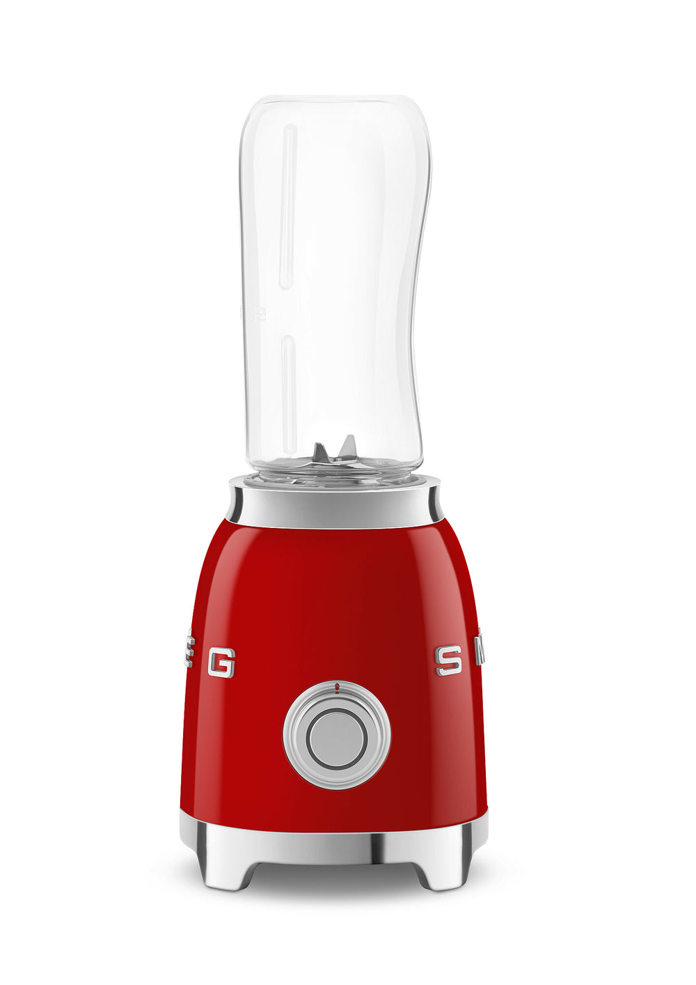 SMEG Smoothie Blender - compact - Rood - 600 ml - PBF01RDEU