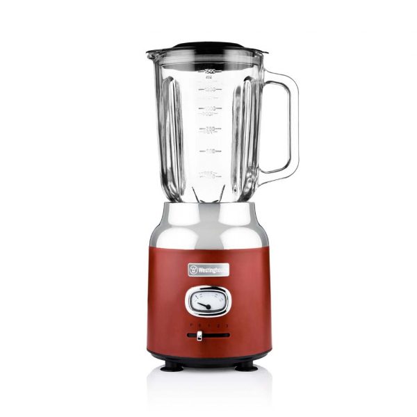 Westinghouse Blender Retro Collections - cranberry red - 1.5 liter - WKBE221RD