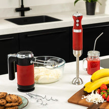 Westinghouse Hand Blender Retro Collections - 600 W - Cranberry Red - WKHBS270RD