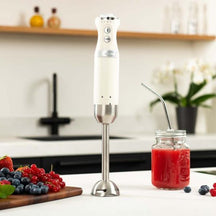 Westinghouse Hand Blender Retro Collections - 600 W - Vanilla White - WKHBS270WH