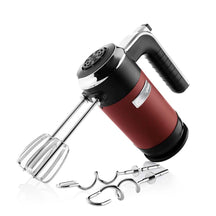 Westinghouse Hand Mixer Retro Collections - 6 Settings - Cranberry Red - WKHM250RD