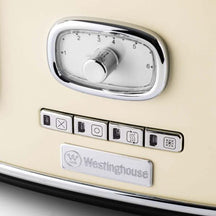 Westinghouse Toaster Retro Collections - 4 slices - vanilla white - WKTTB809WH