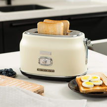 Westinghouse Toaster Retro Collections - 2 slices - vanilla white - WKTTB857WH