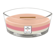 WoodWick Scented Candle Ellipse Trilogy Blooming Orchard - 9 cm / 19 cm