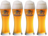 Weihenstephaner Bierglas Weizen - 500 ml - 4 stuks