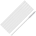 Westmark Straight Glass Straws - 6 pieces