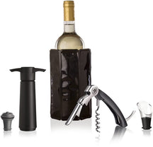 Vacu Vin Wine Set Original - Black - 5-Piece