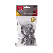 Vacu Vin Wine Stopper Vacuum Wine Stopper - Grey - 10 Pieces