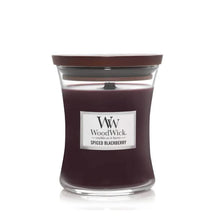 WoodWick Scented Candle Medium Spiced Blackberry - 11 cm / ø 10 cm