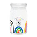 Yankee Candle Geurkaars Large - met 2 lonten - Love for All - 16 cm  / ø 9 cm