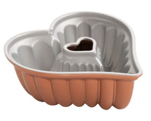 Nordic Ware Baking Tin Elegant Heart Bundt Copper 28 x 27 cm / 2.4 Liters