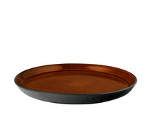 Bitz Dinner Plate Gastro Black/Amber ø 27 cm