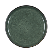 Bitz Breakfast Plate Gastro Black/green ø 21 cm