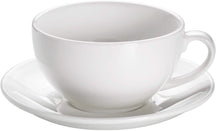 Maxwell & Williams Cup and Saucer White Basics Round 450 ml