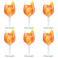 Aperol Spritz Glazen - 450 ml - 6 stuks