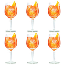 Aperol Spritz Glazen - 450 ml - 6 stuks