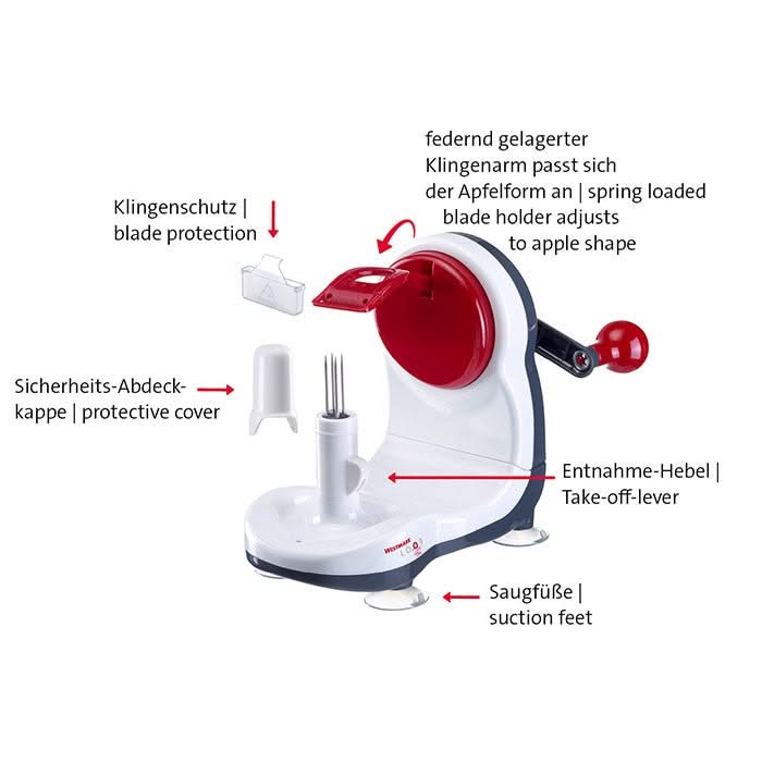 Westmark Appelschilmachine Loop