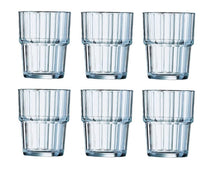 Arcoroc Tumbler Norvege Tempered Glass 200 ml - 6 Pieces