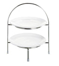 ASA Selection Etagere / Serveertoren A Table - Zilver - ø 21 cm - 2-Laags