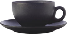 Maxwell & Williams Cup and Saucer Caviar Black 250 ml