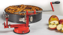 Sareva Apple peeling machine / Potato peeling machine - with suction cup - Red