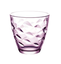 Bormioli Rocco Glass Flora Pink 250 ml - 6 Pieces