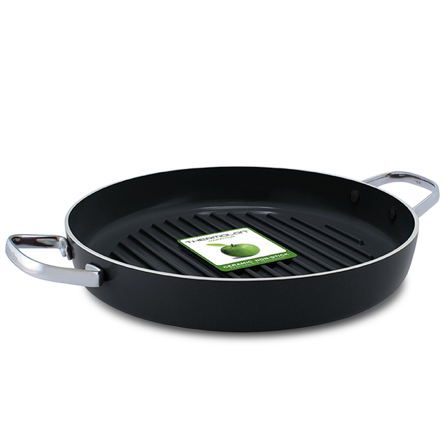 GreenPan Griddle Pan Essentials - ø 28 cm - ceramic non-stick coating