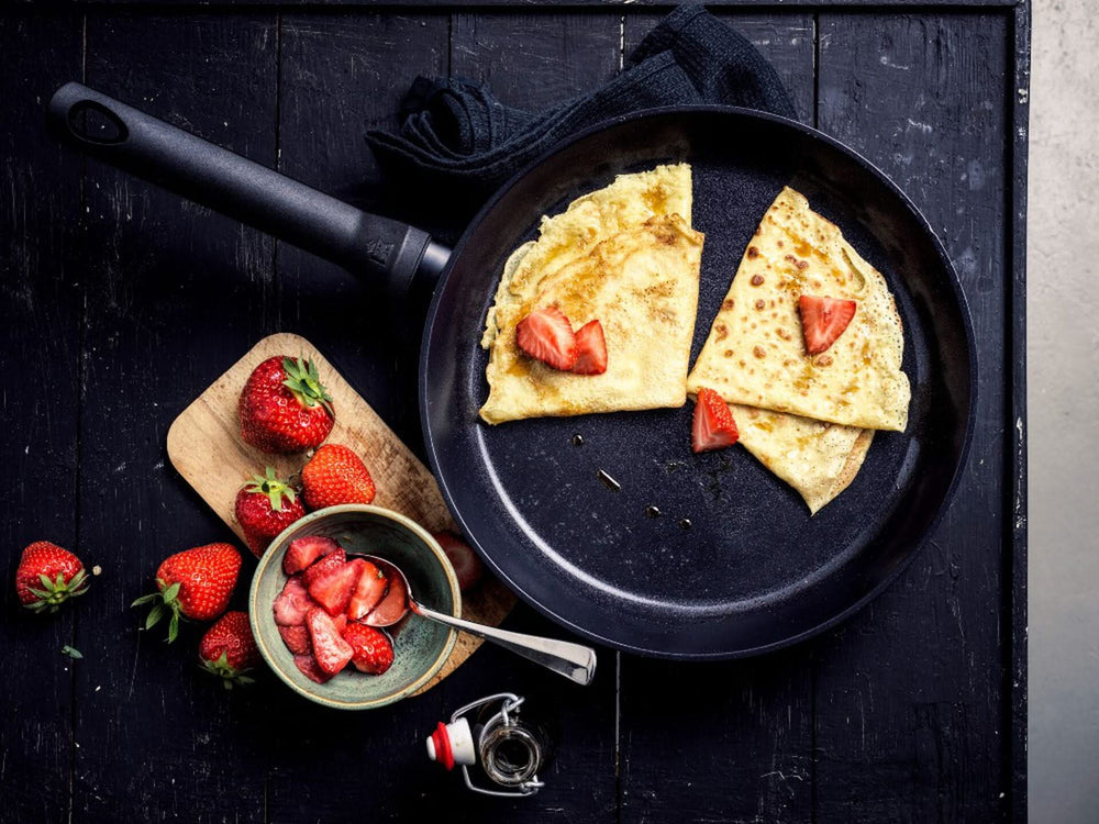 BK Pancake Pan Easy Induction Aluminium - ø 28 cm - ceramic non-stick coating