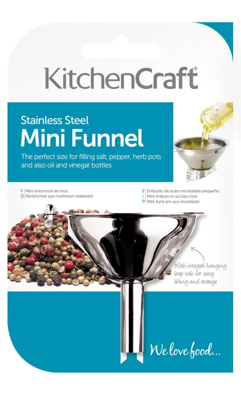 KitchenCraft Funnel Stainless Steel - ø 5.5 cm