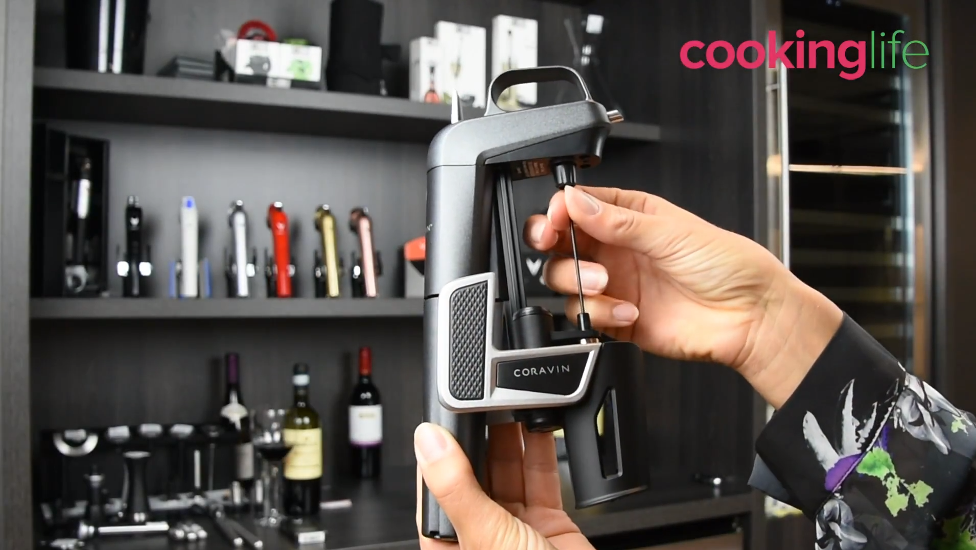 The Coravin wine system's needles