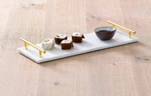 Cosy & Trendy Tray Marble 40 x 14 cm