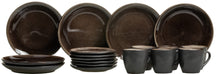 Studio Tavola Coffee Set Dark Brown 18-Piece