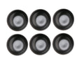 Studio Tavola Deep Plates Black Tie ø 21 cm - 6 Pieces