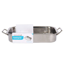 KitchenCraft Roasting Tin - with grill rack - 27 x 20 cm