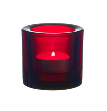 Iittala Tea light holder Kivi Cranberry 60 mm